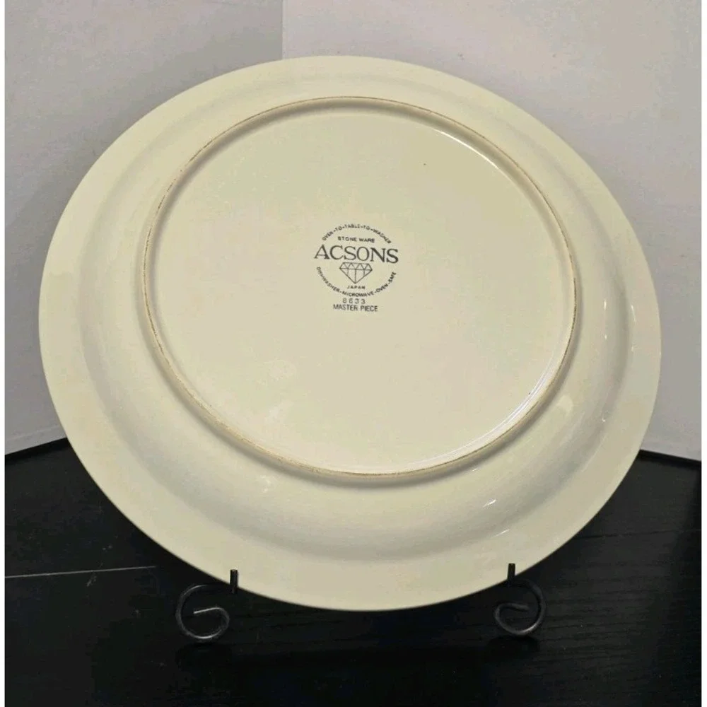 Ascor Masterpiece Oven Proof Stoneware Plate 12